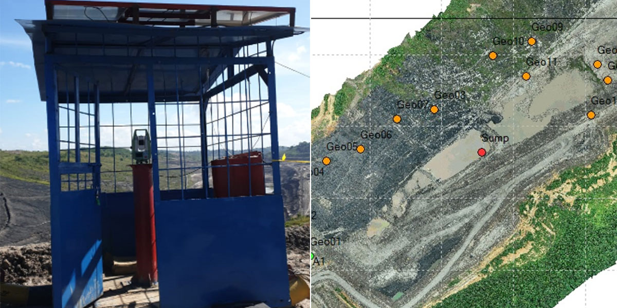 Monitoring Slopes in Open Pit Coal Mines with Leica Geosystems Monitoring Solutions